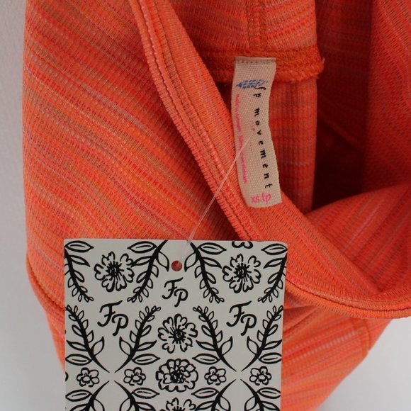 Free People Movement Neon Mango Roll Out Leggings - Picture 7 of 7